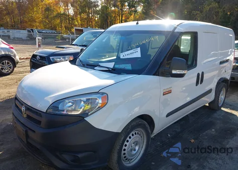 2018 Ram Promaster City Tradesman из США, поврежденный, VIN ZFBERFAB7J6H37537